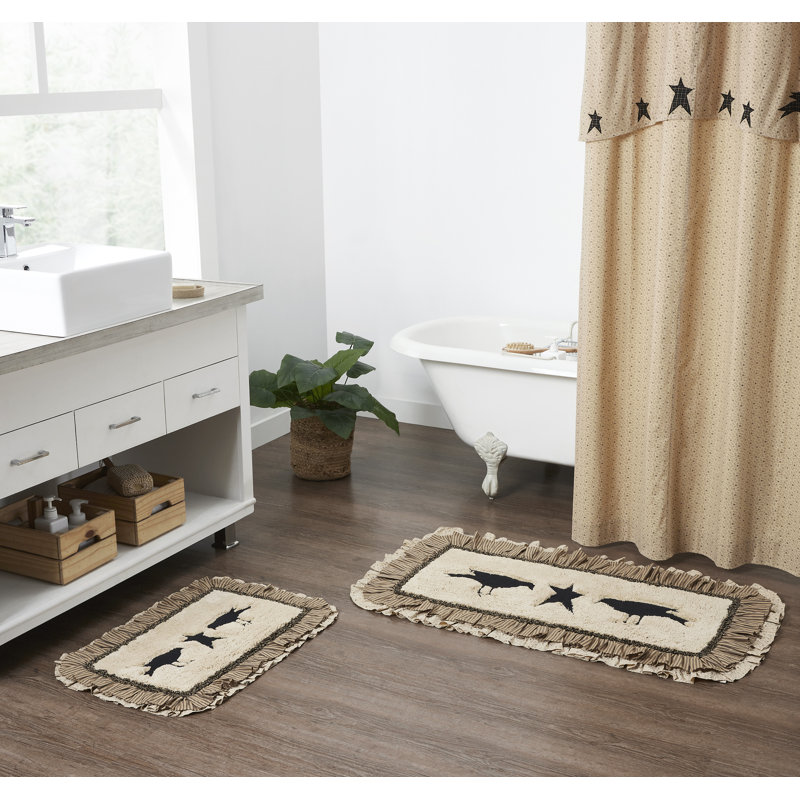 Kettle Grove Cotton Bath Mat, 20" W x 30" L