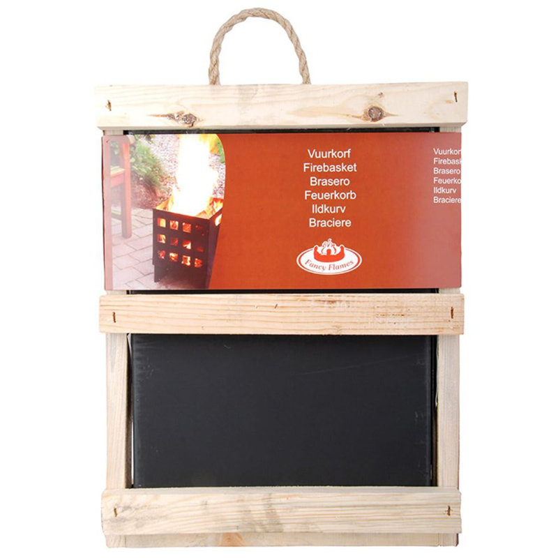 Esschert Design Fire Basket Square