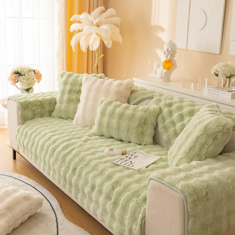 Alenia Outdoor Patio Sofa Cover, Yellow