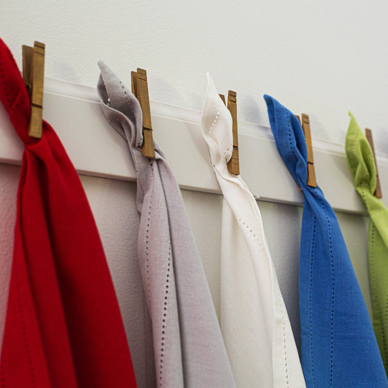 Serviettes de table Cotone, Gris clair