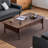 Black walnut solid wood end table