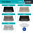 33" x 22"  Quartz Kitchen Sink, Lexicon Platinum Double Bowl Sink, Drop-in Sink, Undermount Sink, Granite Kitchen Sink, with 2 Steel Grids and Basket Strainer, Disposal Flange-100746494