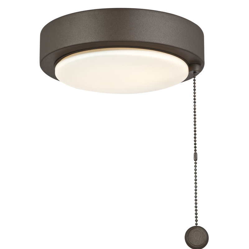 Levon Custom Ceiling Fan LED Light Kit, Matte Greige