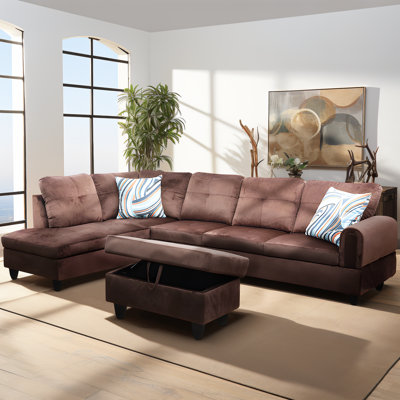 97'' Velvet Sofa