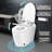 T10W Uinkoo Smart Toilet - Fully featured smart toilet W/wide seat, Auto Open/Close, LED Display, Warm Air Dryer, Auto Flush System, Heated Seat,