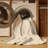 Machine Washable Pavni Eclipse Scene Minimalist Rug in Beige – Beige Binding-990055205