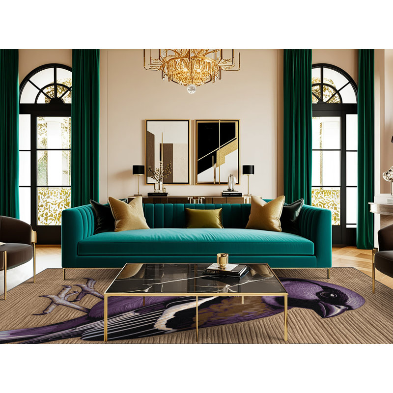  Tapis lavable mauve, Rectangulaire 2 pi x 3 pi