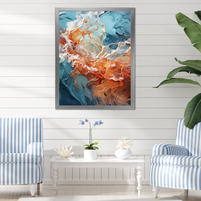 «Jafus Beach Photo Oceanic Rhythms III», reproduction sur toile
