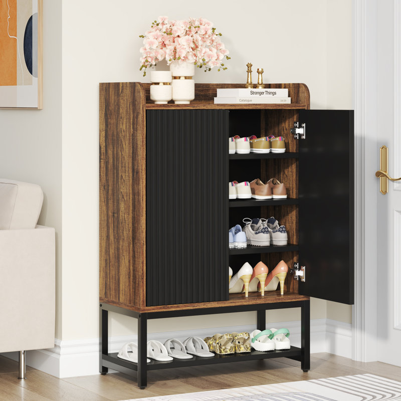 20 Pair Shoe Storage Cabinet
