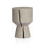 Jovie Outdoor Round Teak Side Table-1872959480