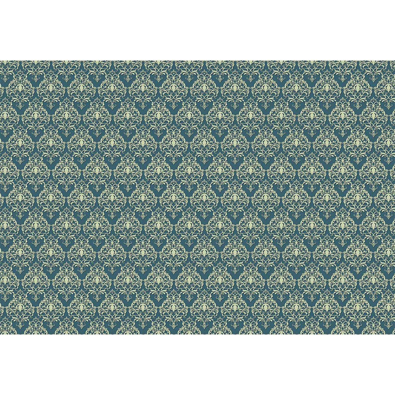 Peel & Stick Toile Border, Blue, 66" L x 96" W