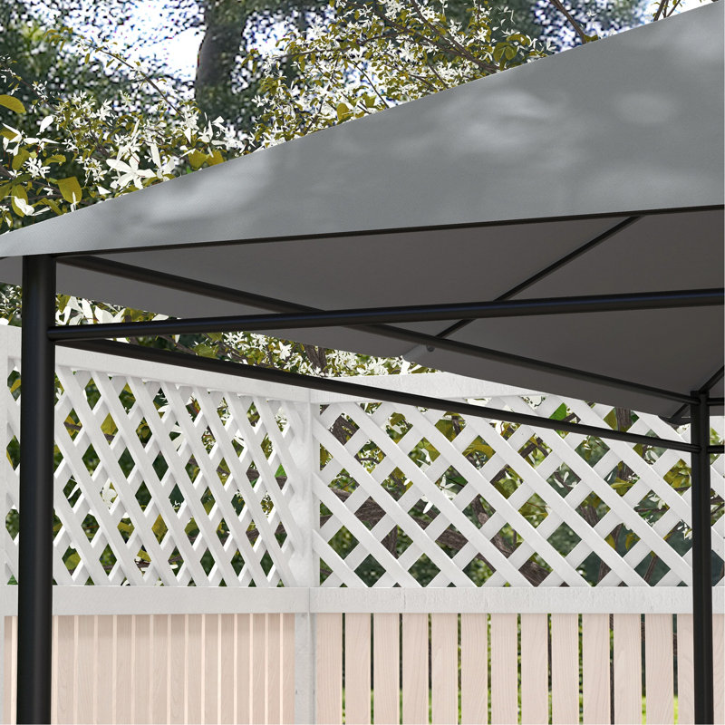 Remplacement du pavillon de pavillon 10 pi x 13 pi Outsunny, remplacement du toit du pavillon de jardin extérieur avec évents et trous de drain