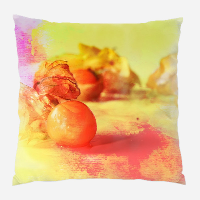 Outdoor Reversible Throw Pillow, Microsuede, Indoor
