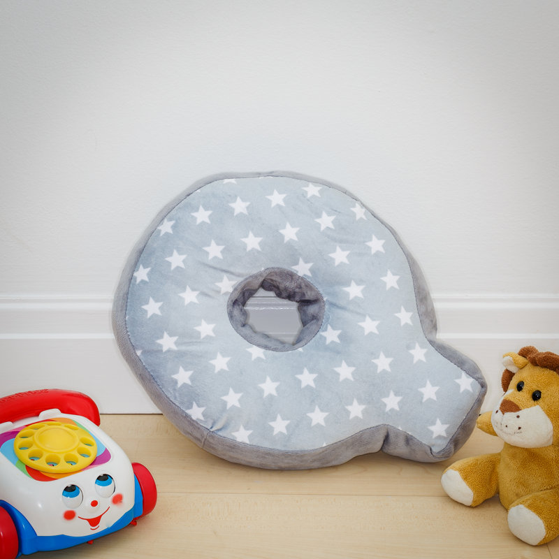 Georgian Alphabet Letter Cushion Q