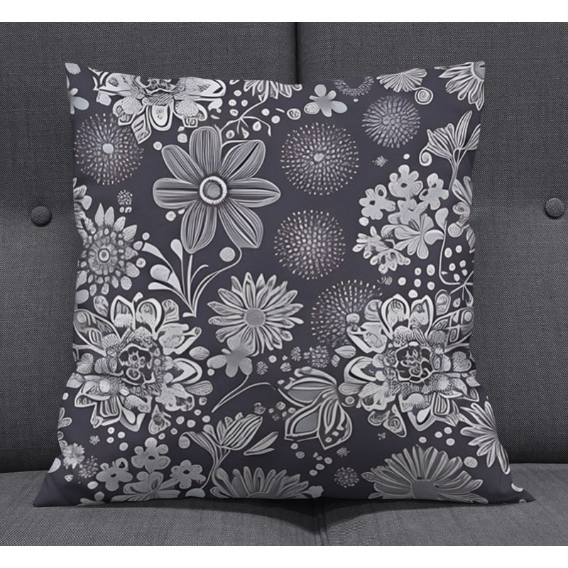 Coussin décoratif, Housse de coussin seulement - sans coussin, 16"H x 16"W