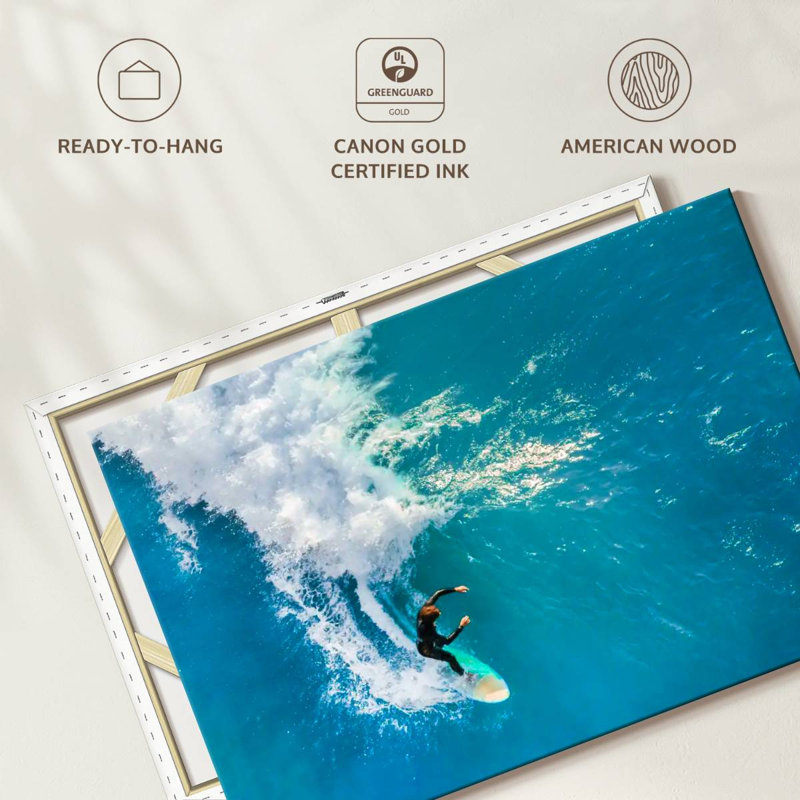 Sireci Fearless Surfer, 16" H x 24" W