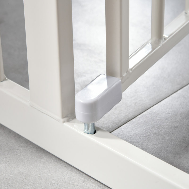 Metal Free Standing Pet Gate With Door
