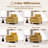 Mid-Century Accent Chairs Featuring Wide Backrest-311153059