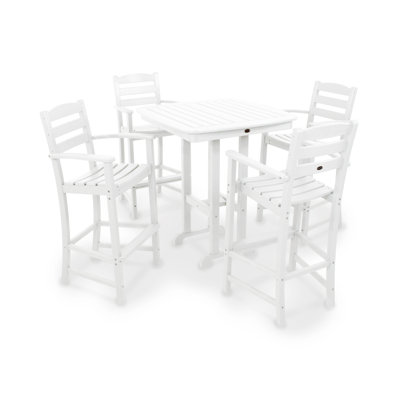 POLYWOOD La Casa Café 5-Piece Bar Set