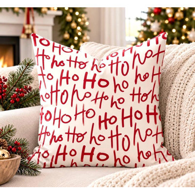 Coussin de Noël Ho Ho Ho