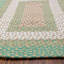 Tapis vert tressé à la main Waterbury Farmhouse-1099631774
