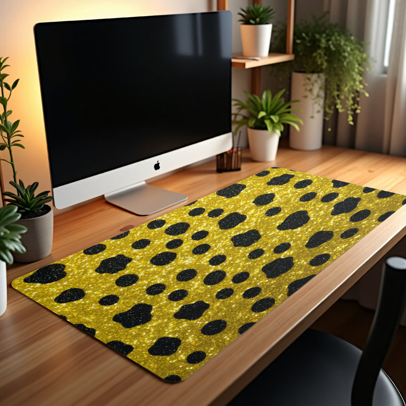 Polyester Desk Pad, 31.5x15.5