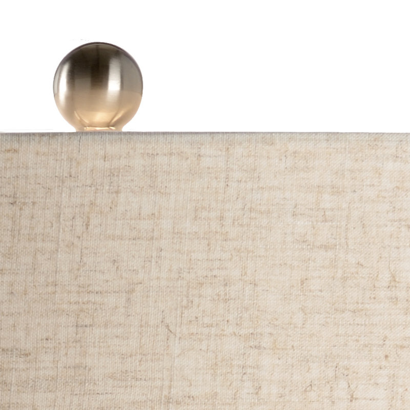 Lampe de table 24 po Coastal, Blanc glacé