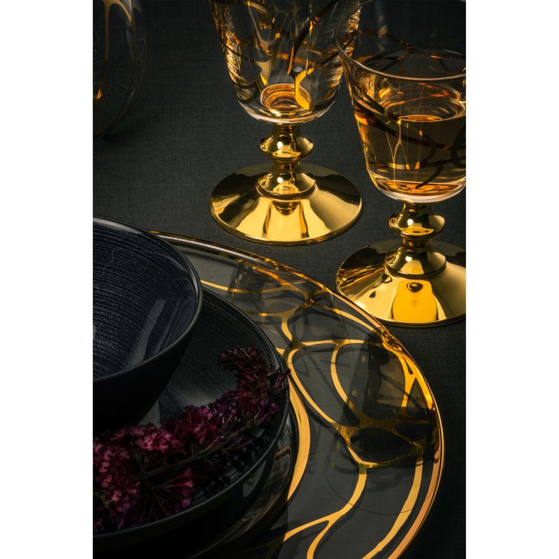 Azfar 32cm Crystal Saucer