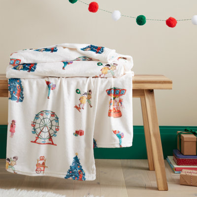 Cosy Fleece Blanket Throw