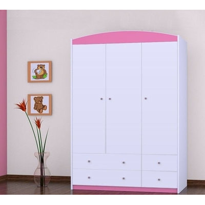 Worrell 3 Door Wardrobe
