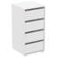Chute 39.3cm W Particle Board / Chipboard Bedside Table