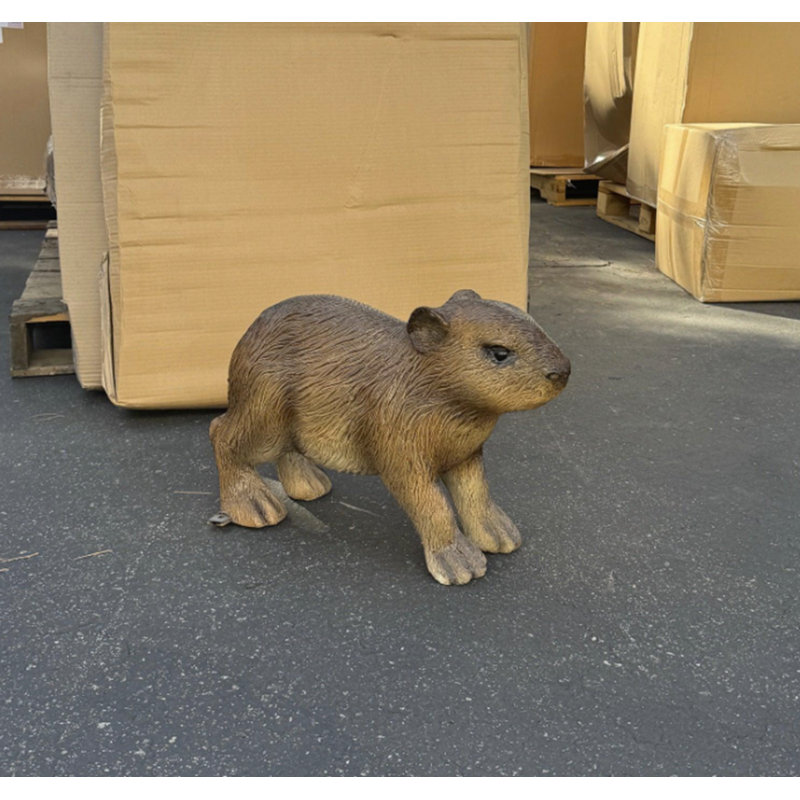 Statue de bébé Capybara
