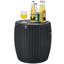 Crystalee Round Outdoor Bar Table - 40 cm W 40 cm D-1974118546