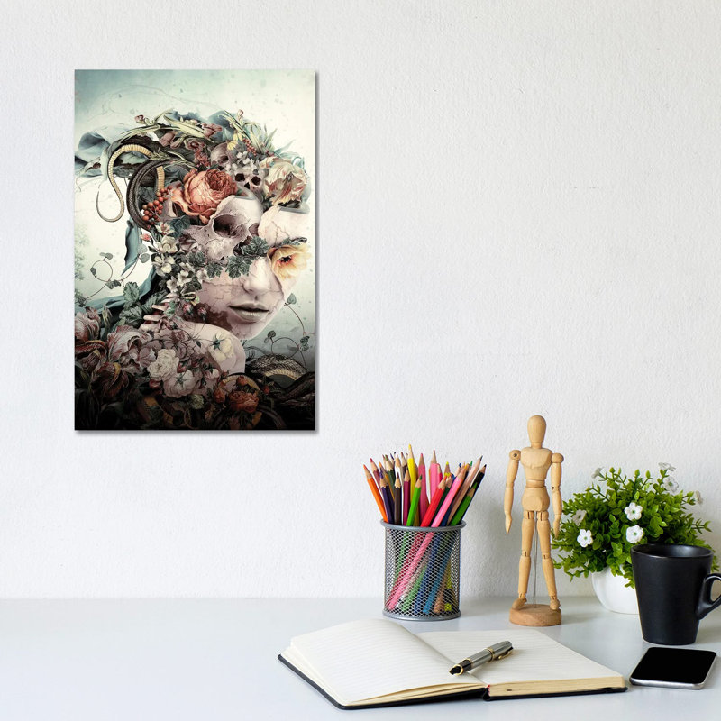 «Fractured» par Riza Peker, impression sur toile tendue, H 12 po x l 8 po x P 0,75 po