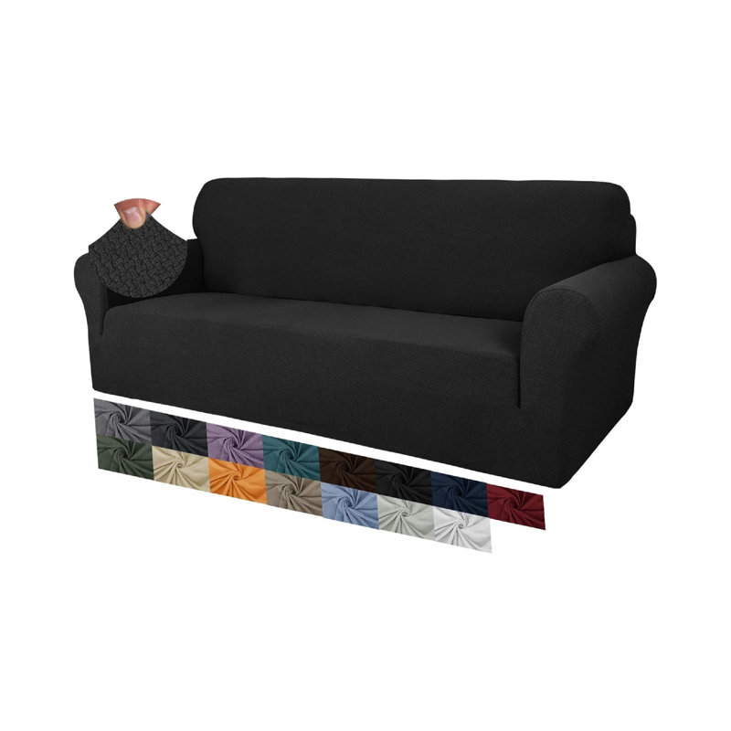 Microfiber / Microsuede Box Cushion Sofa Slipcover