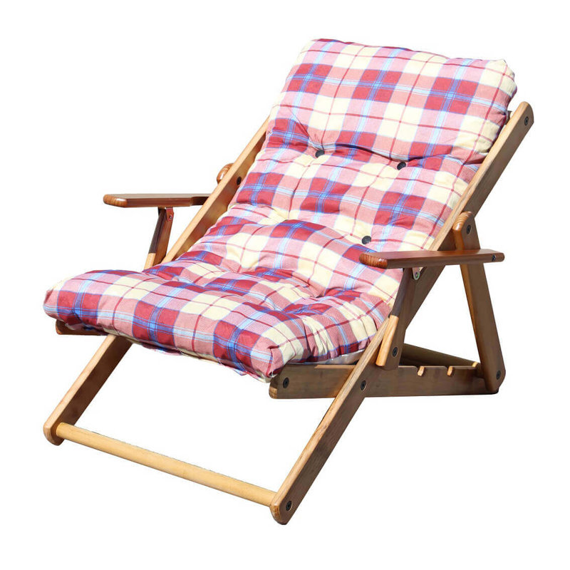 Cliveden Reclining Deck Chair with Cushion