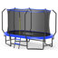 Trampoline de jardin robuste pour enfants et adultes Maxlead capacité 1200LBS 8X13FT avec enceinte de sécurité, cadre en acier épaissi de 1,6 mm et pieds renforcés, trampoline de gymnastique en plein air
