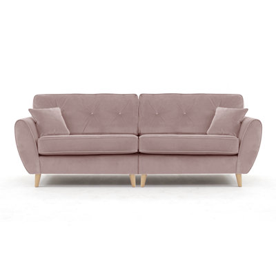Rafe 4 Seater Velvet Sofa