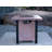 25" H Outdoor Patio Propane Gas Fire Pit Table - 50,000 BTU High-Temperature-Resistant Carving Process For Environmentally Friendly Materials With The Effect Of Rattan Weaving Grain
