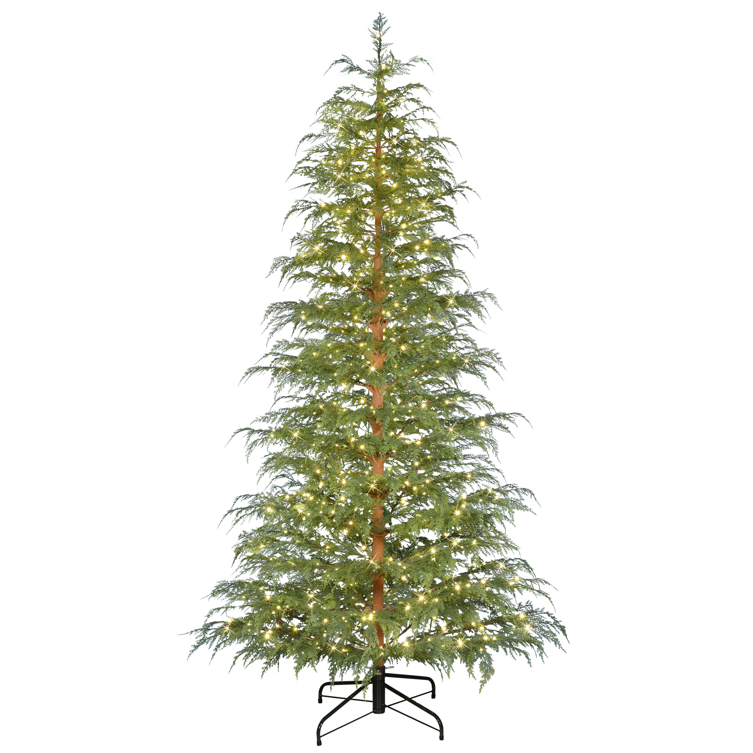 Alcott Hill® 7.5' PreLit Cypress Artificial Christmas Tree With LED
