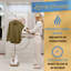 SALAV True & Tidy Luxury Garment Steamer with Multifunctional Hanger, Adjustable Hooks & Auto Shut Off in Champagne-123423819