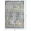 Tapis oriental bleu en polypropylène tissé à la machine Aldolivio-1085708855