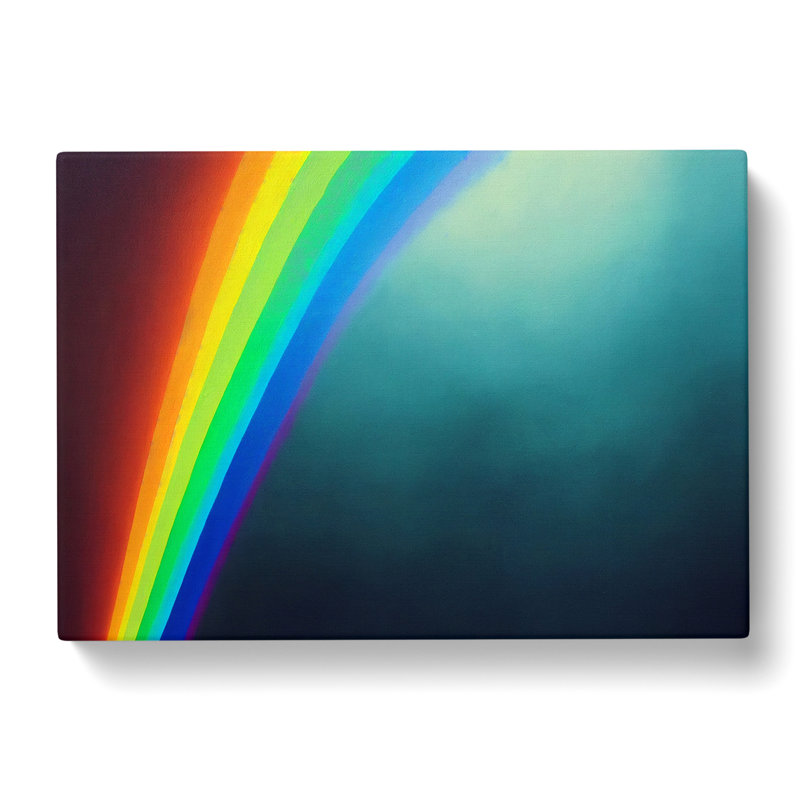 Rainbow New Realism - Wrapped Canvas