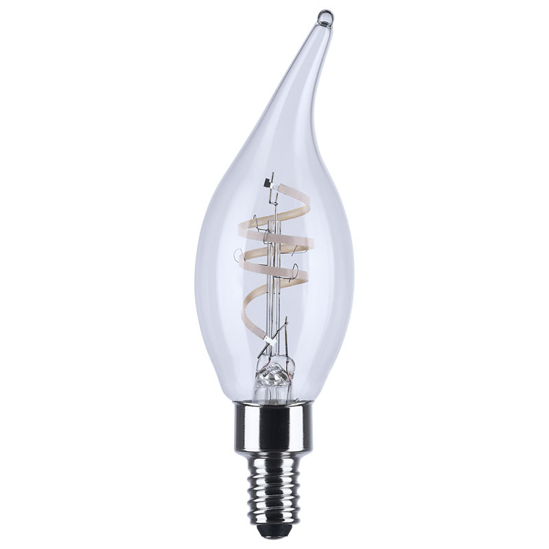 Reminiscent 4 Watt Clear LED Bulb