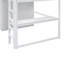 Lit mezzanine en bois avec garde-robe intégré-1450775423
