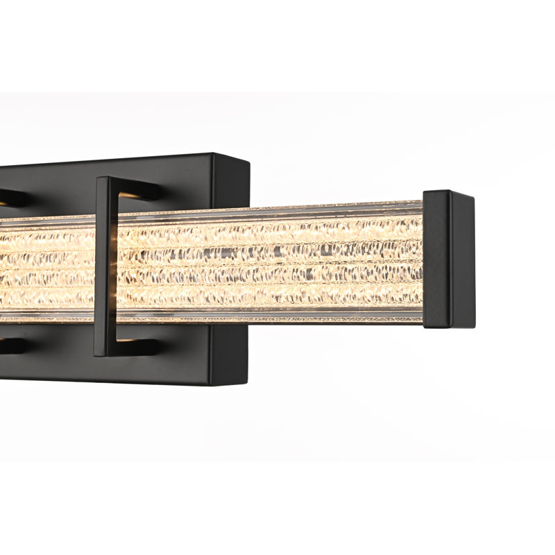 Debbra 31 inch LED Wall Sconce, Black