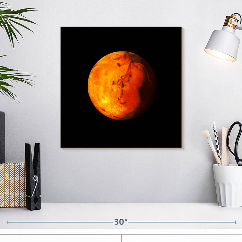 Oberle Mars Planet, 16" H x 16" W