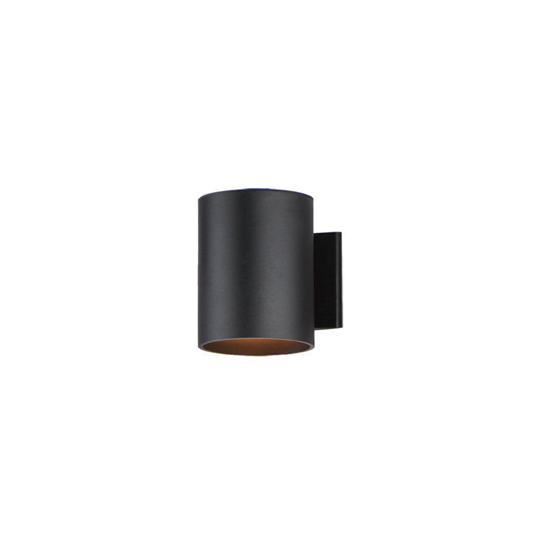 Applique murale en aluminium Covey, Noir, H 7,25 po x l 5 po x P 6,25 po