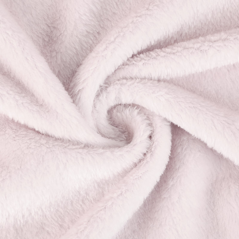 Surdimensionné avec couverture à capuche et molleton, Couleur unie, Rose