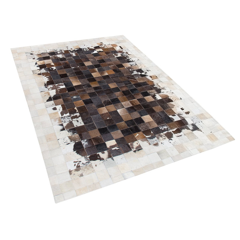 Esther Geometric Hand Woven Area Rug, Rectangle: 160 x 230cm